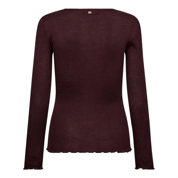 Mos Mosh Elaine Seamless Bluse, Fudge